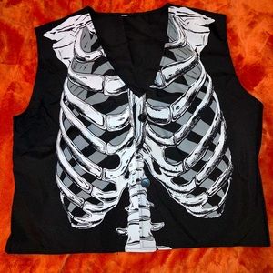 🎃 Spirit adult skeleton vest 💀